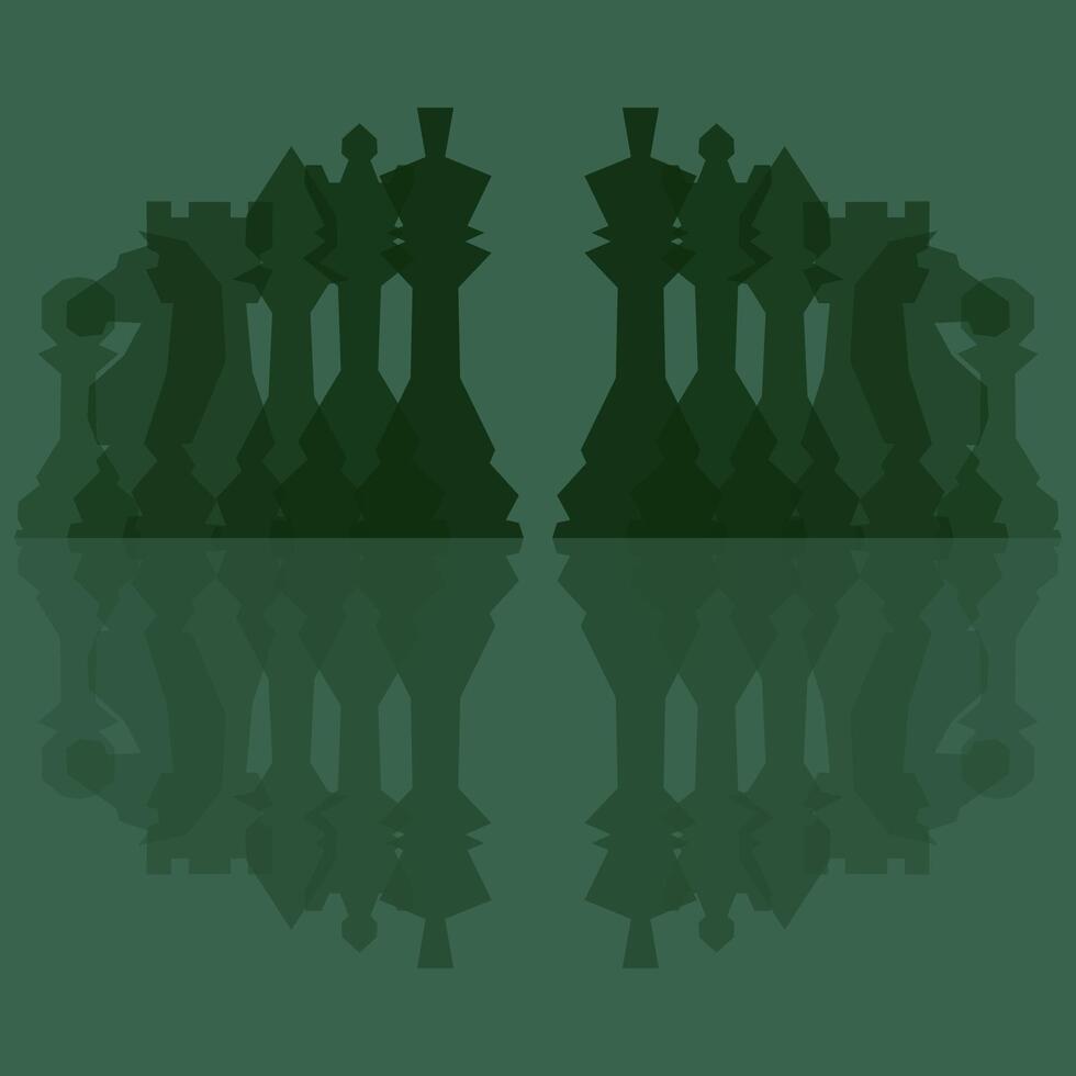 Chess background. Poster for chess tournament.Abstract chess design illustration. Chess day concept. Competition, intellectual sport, championship vector