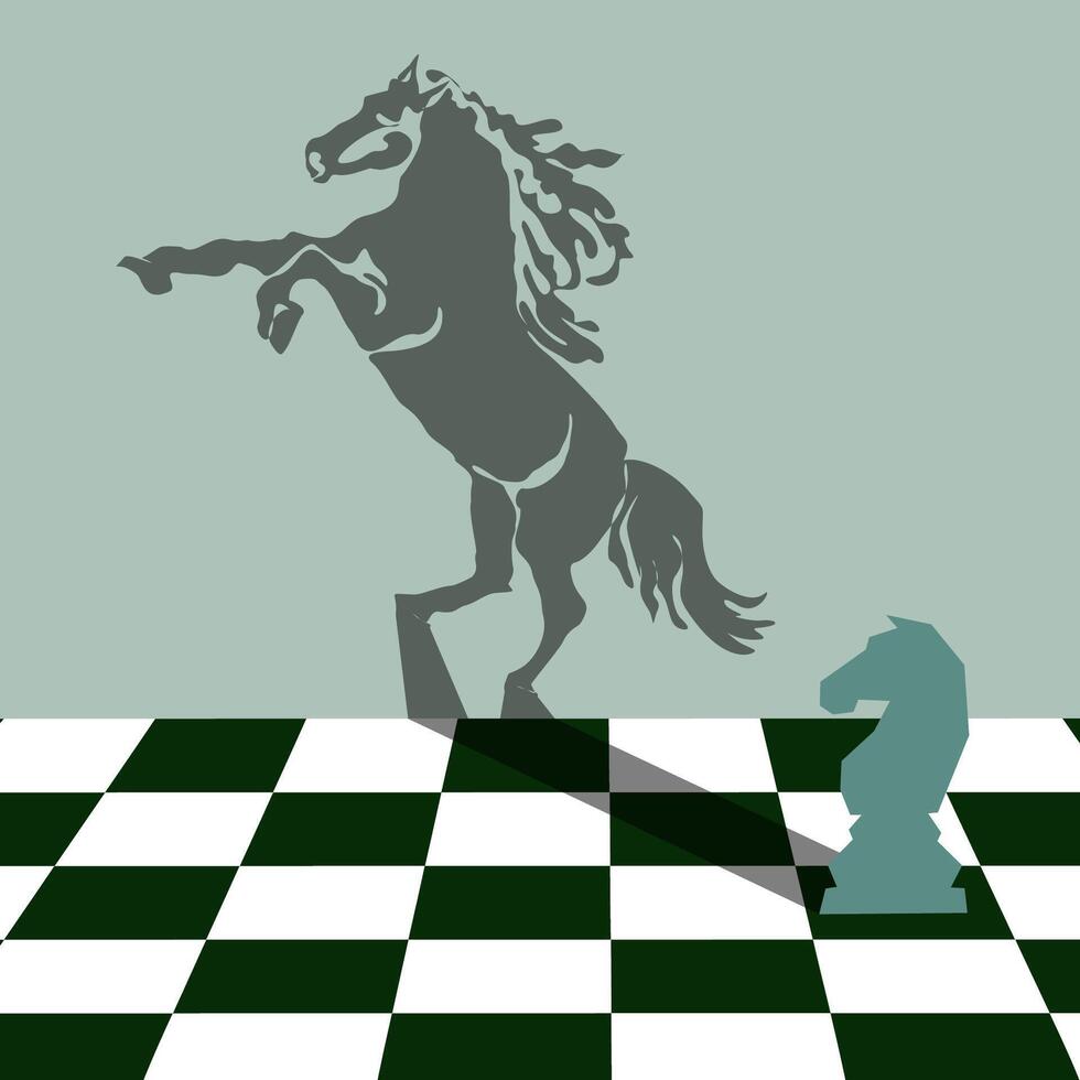 Chess background. Poster for chess tournament. Abstract chess design illustration. Chess day concept ikkustration. Competition, intellectual sport, championship. vector