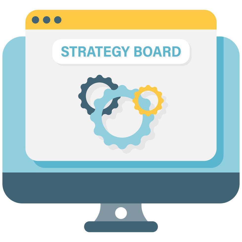 digital marketing strategy vector