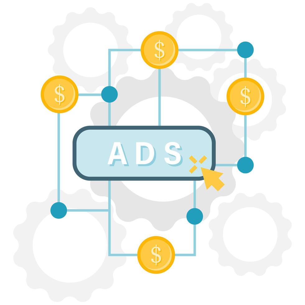 pay per click vector