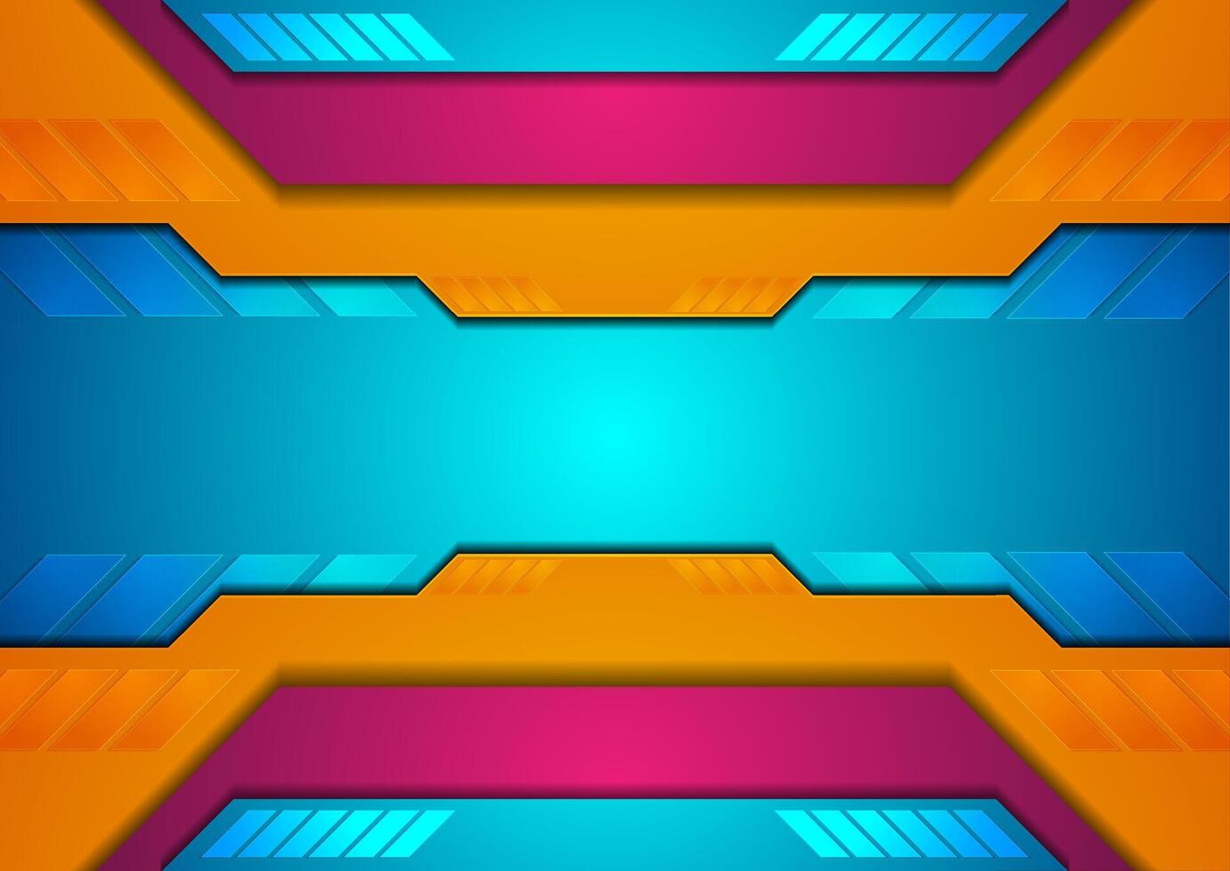 Colorful abstract graphic design vector
