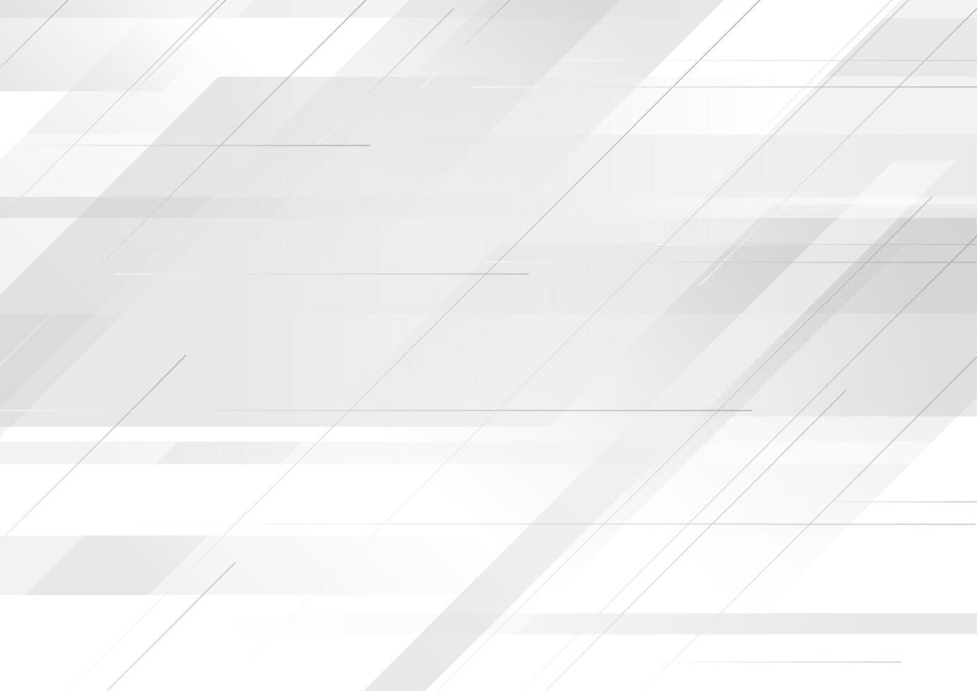 Grey and white geometric abstract background vector