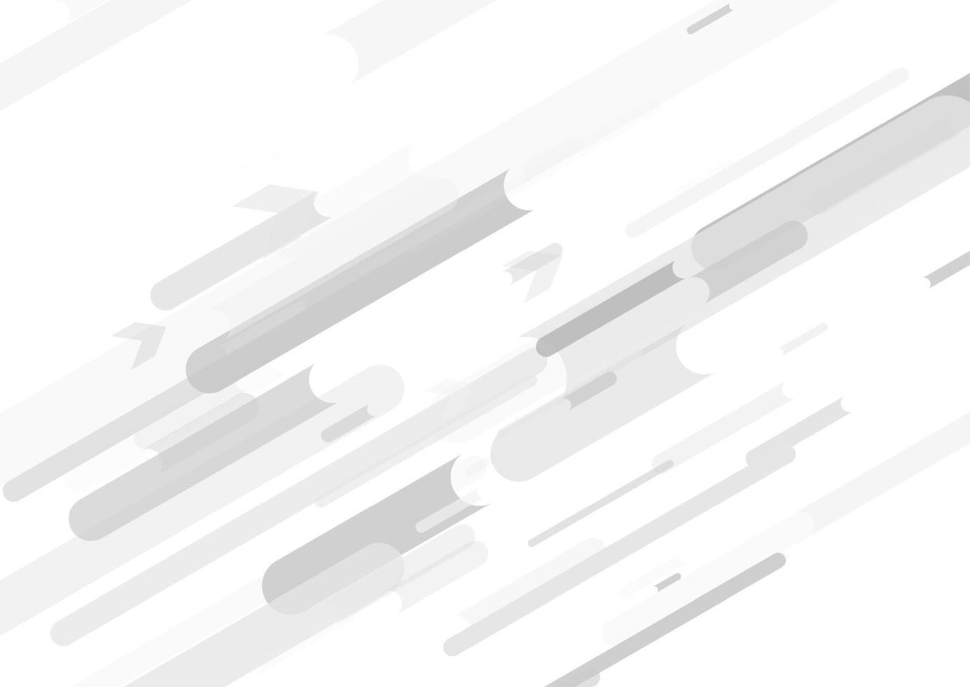 Abstract light grey minimal geometric tech background vector