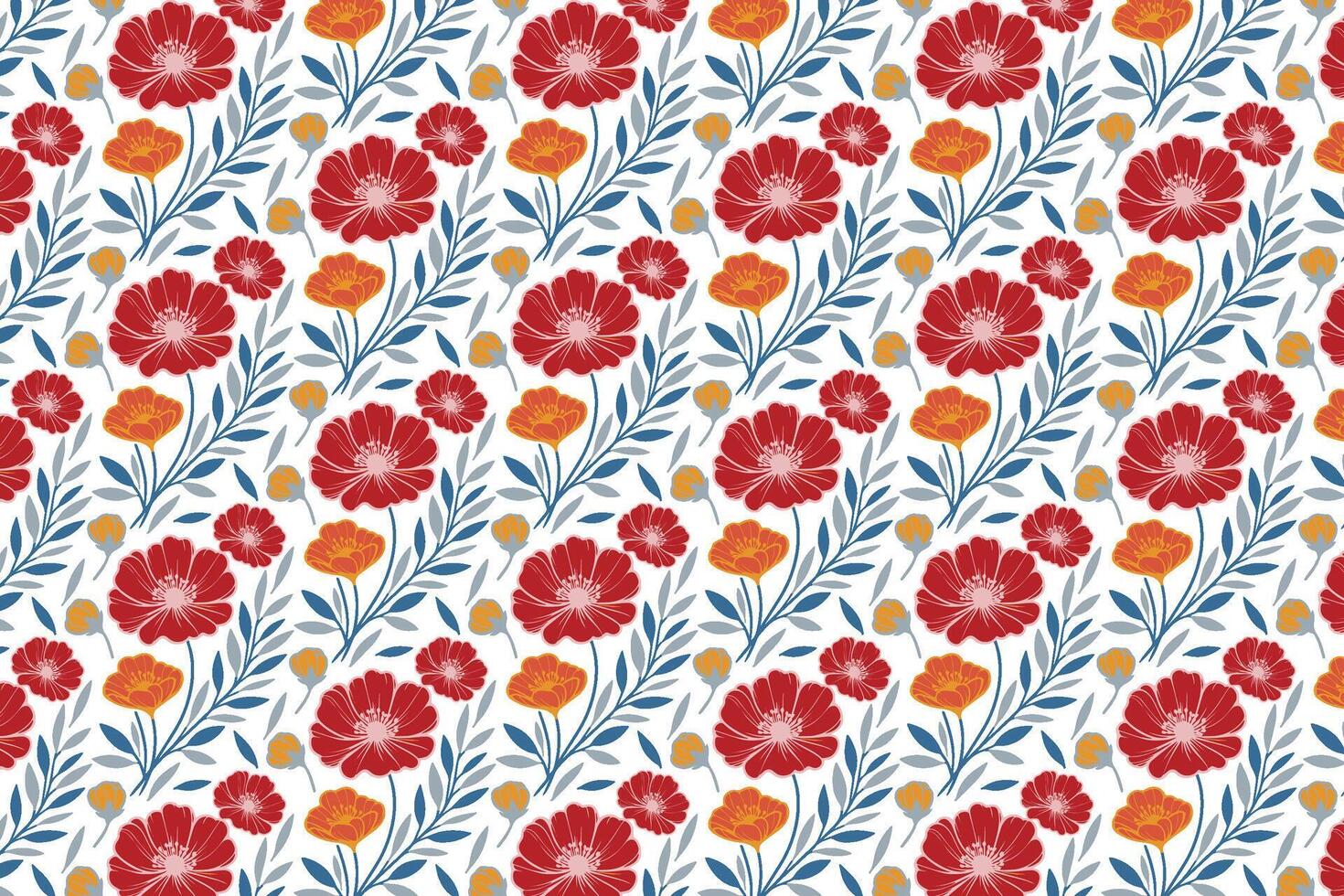 simple floral outline in a linear drawing style for product packaging textile applications and decor accents vector