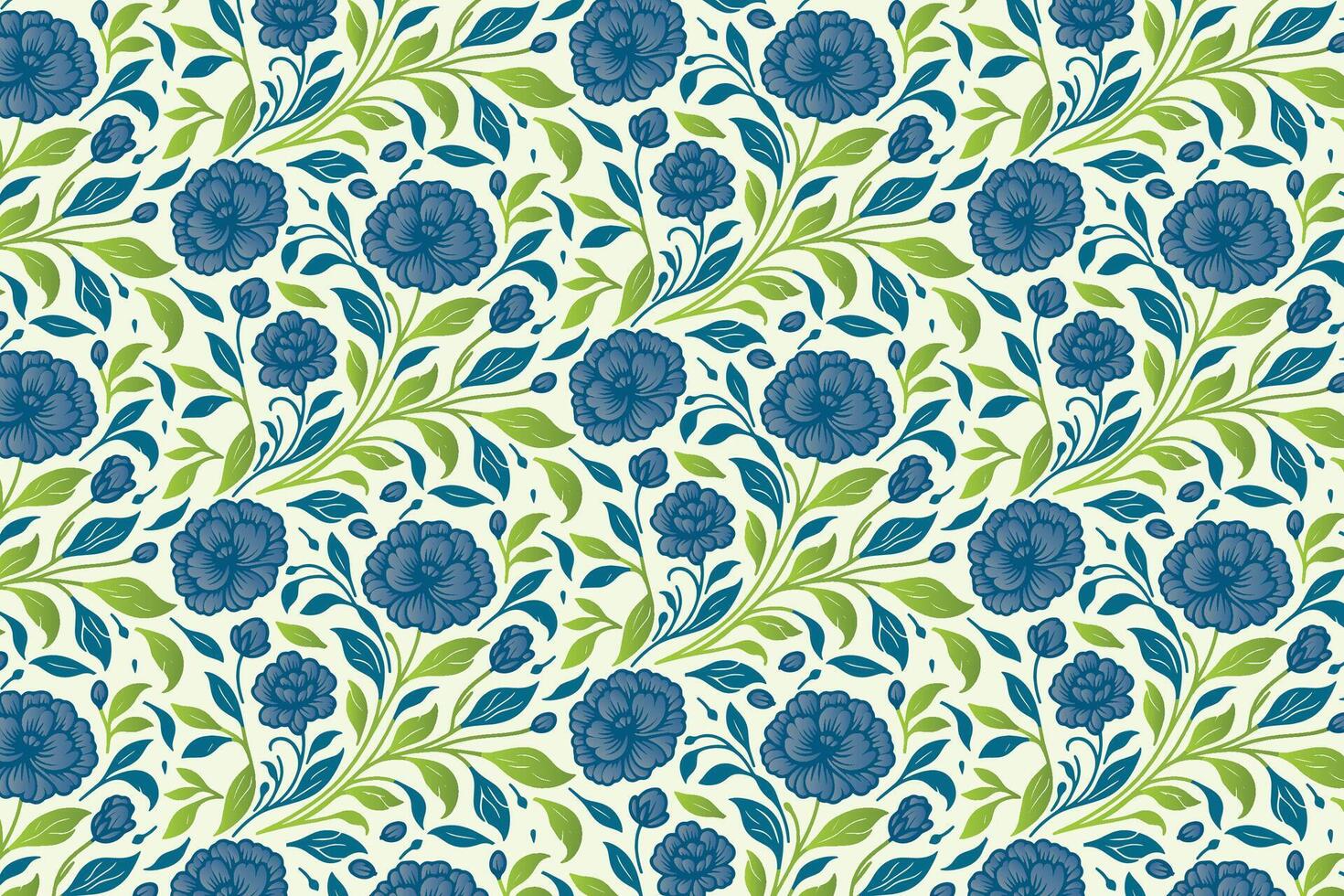 minimalist botanical pattern with sketchy cotton flower heads and foliage details for textile surfaces, kitchen wear, and fashion clothing vector