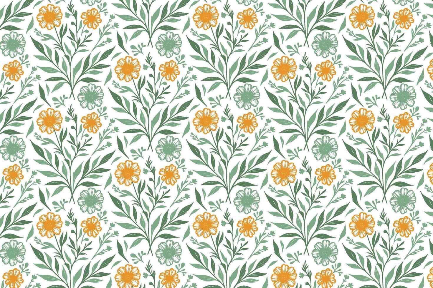 abstract line art floral pattern for stylish women fashion textile pillow covers wrapping solutions and modern decorative product applications vector