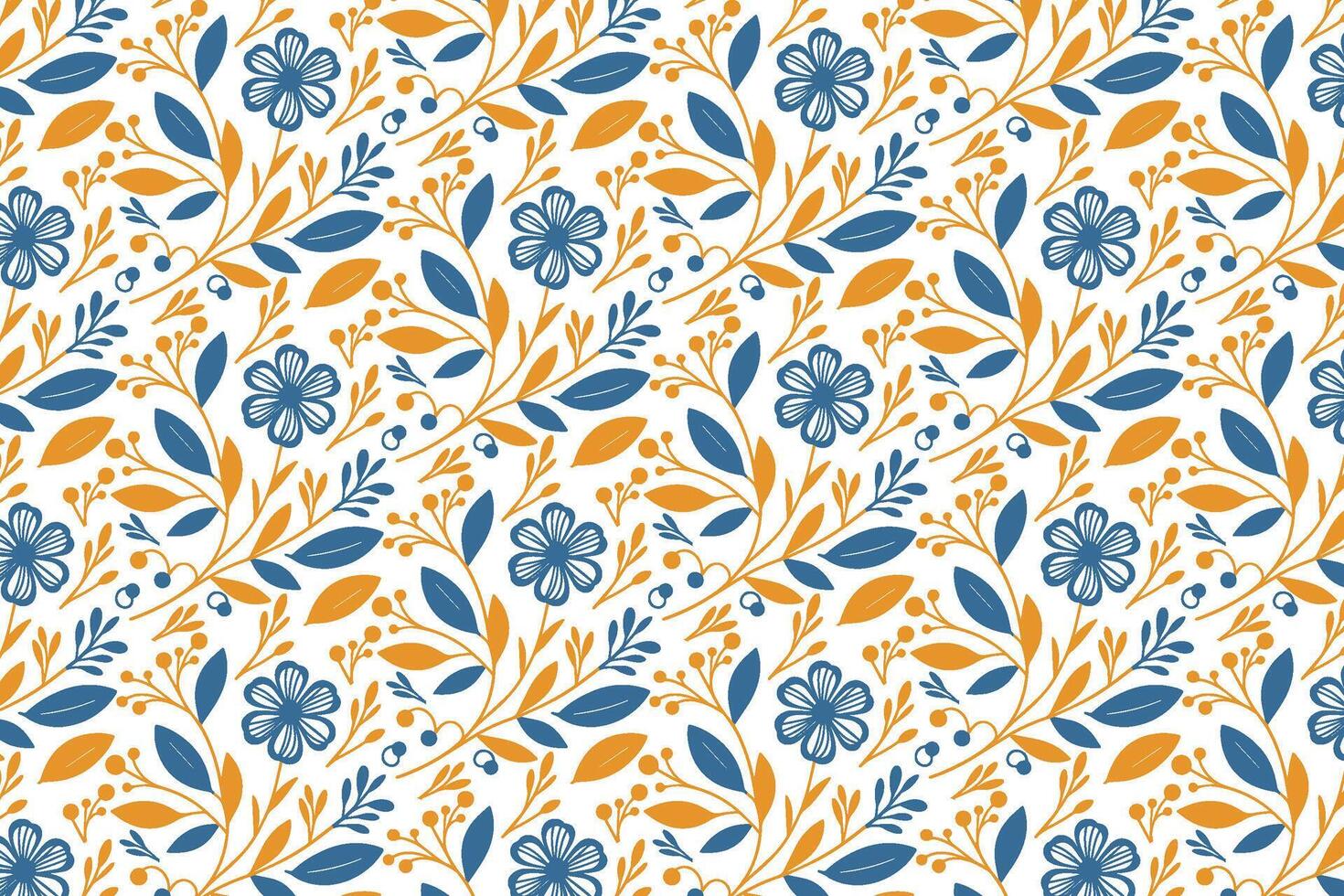 minimal flower sketch line drawing for women wear decoration fabric printing and textile packaging industries vector