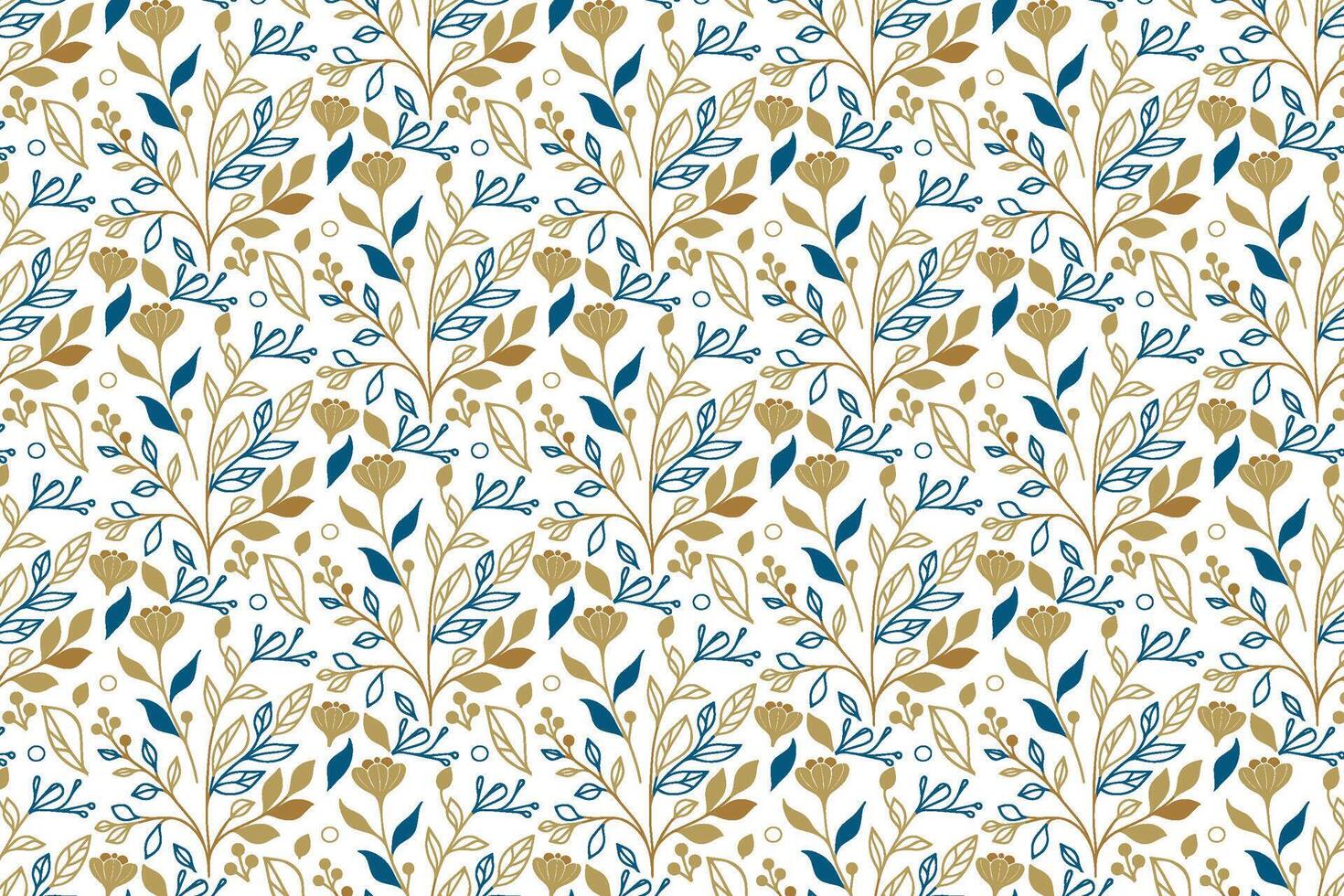 creative botanical flower outline illustration for wrapping products bedding textiles fashion accessories and home furnishings vector