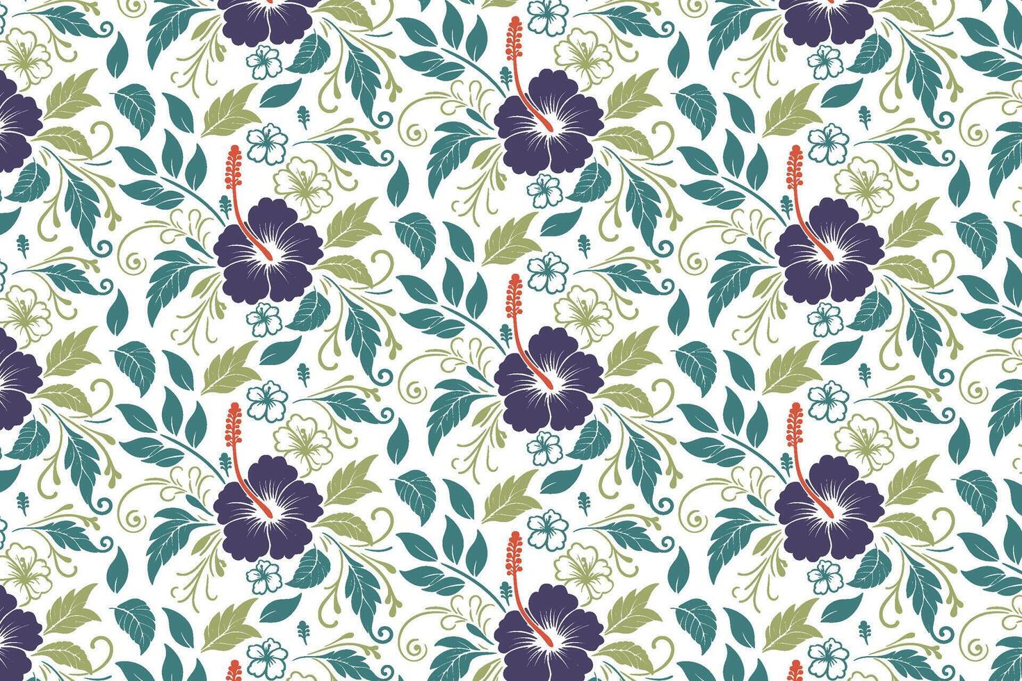 unique one line floral outline design with fine linear petals perfect for digital fabric printing trendy home textile and stylish wrapping papers vector