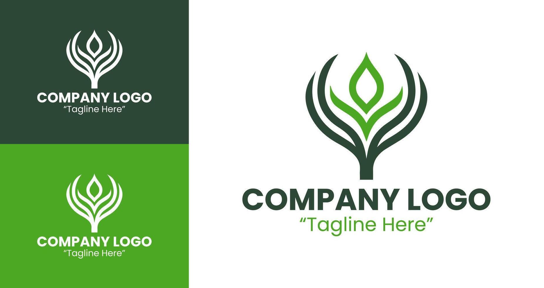 Unique and Modern Company Logo for Business and Brand Identity vector