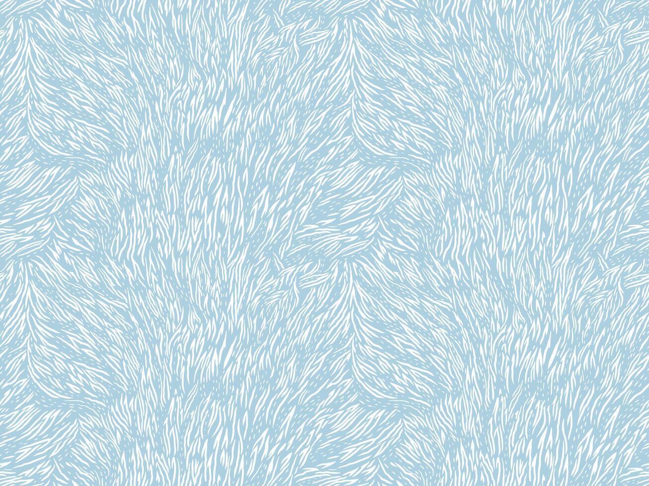 Seamless abstract pattern with organic fur-like texture or zebra stripes in pastel blue tones. Print for textiles, wallpaper, packaging, background in modern designs, stylish and artistic projects. vector