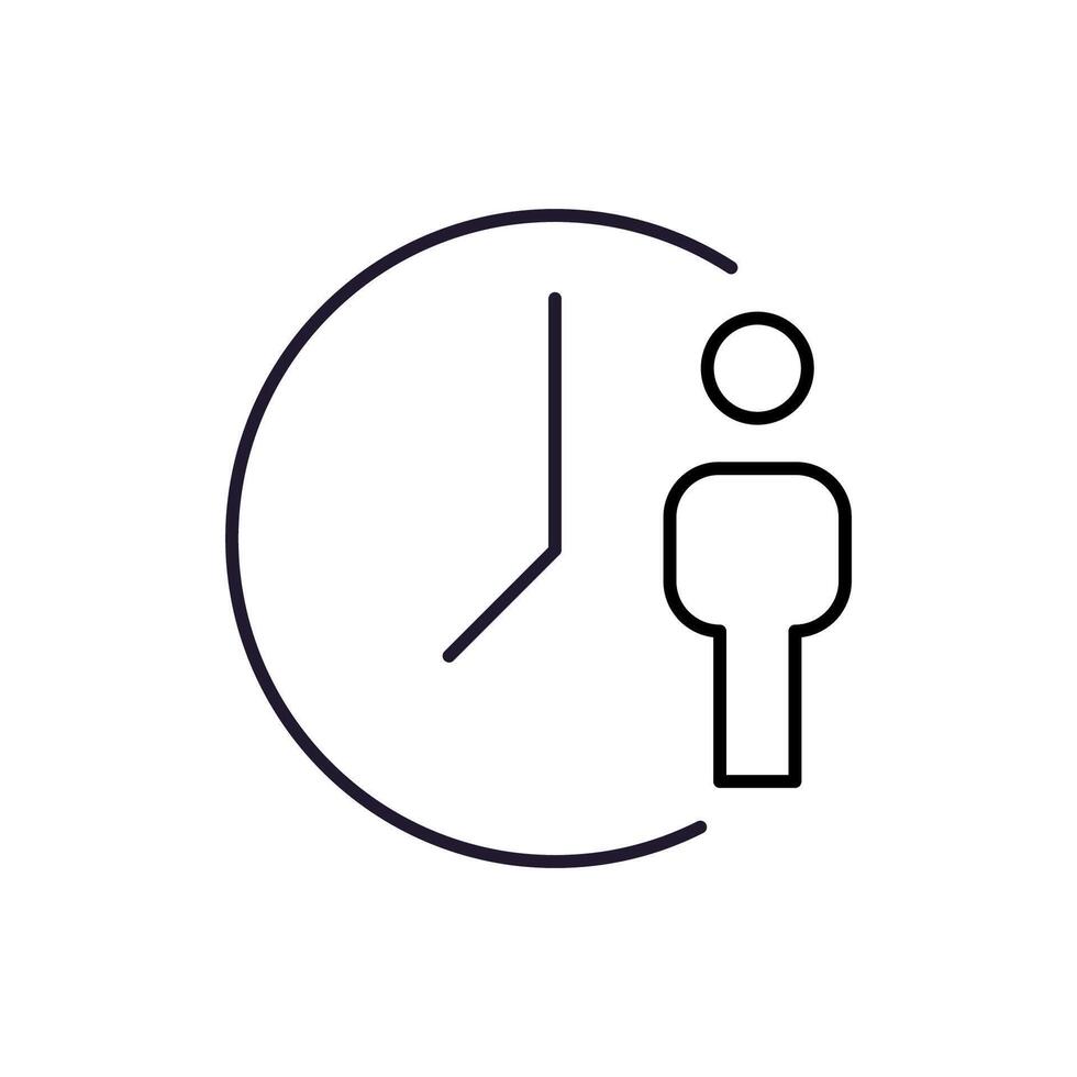 User by Person Minimalistic Sign for Web and Graphic Design, Apps, Banners, Social Network and Cards vector