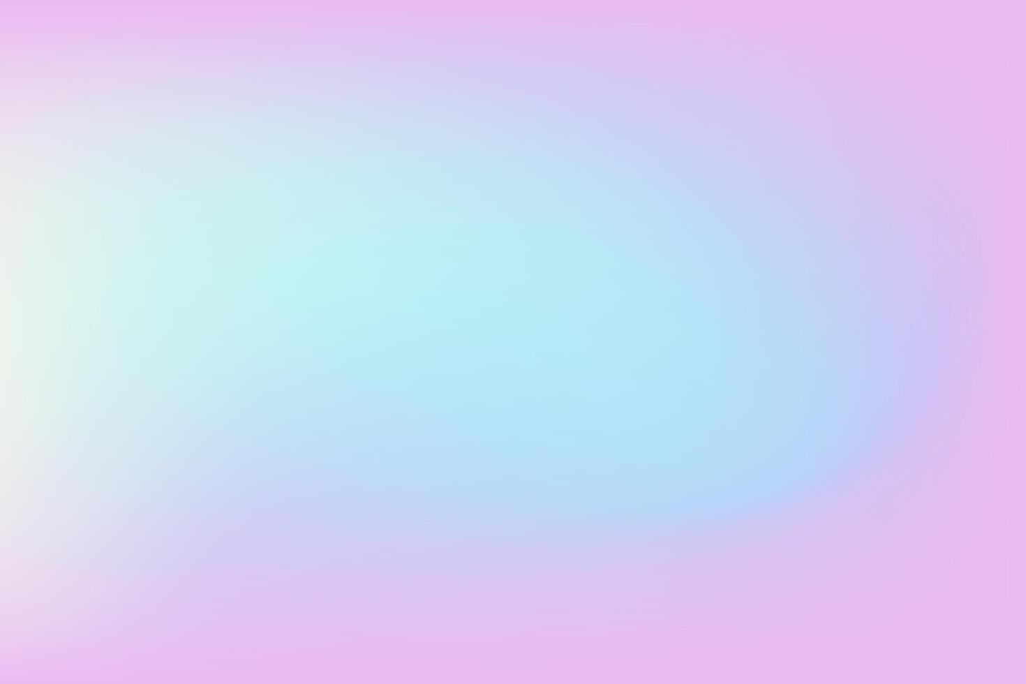 Pastel gradient background with light pink and cyan hues vector
