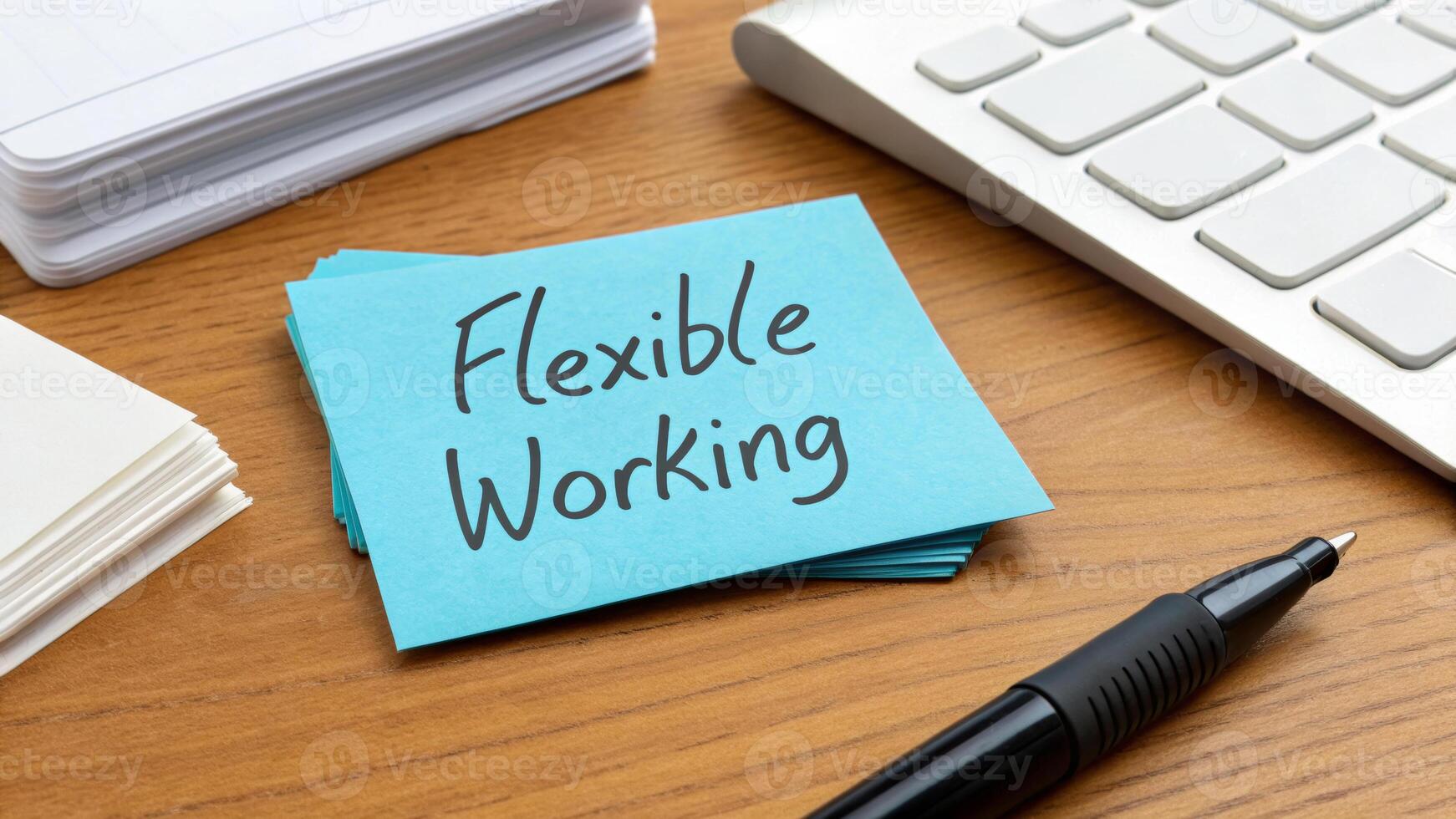 A Flexible working hybrid work from home remote work life balance office desk, hybrid, work from home ,remote ,work life balance photo