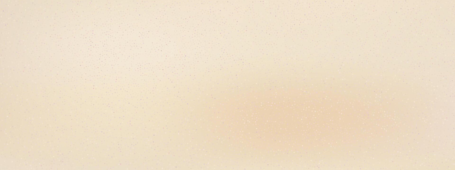 Neutral gradient wallpaper with ivory and pearl tones. Soft beige background with subtle dotted texture. Light gradation effect in warm cream color scheme. Abstract decorative backdrop. illustration. vector