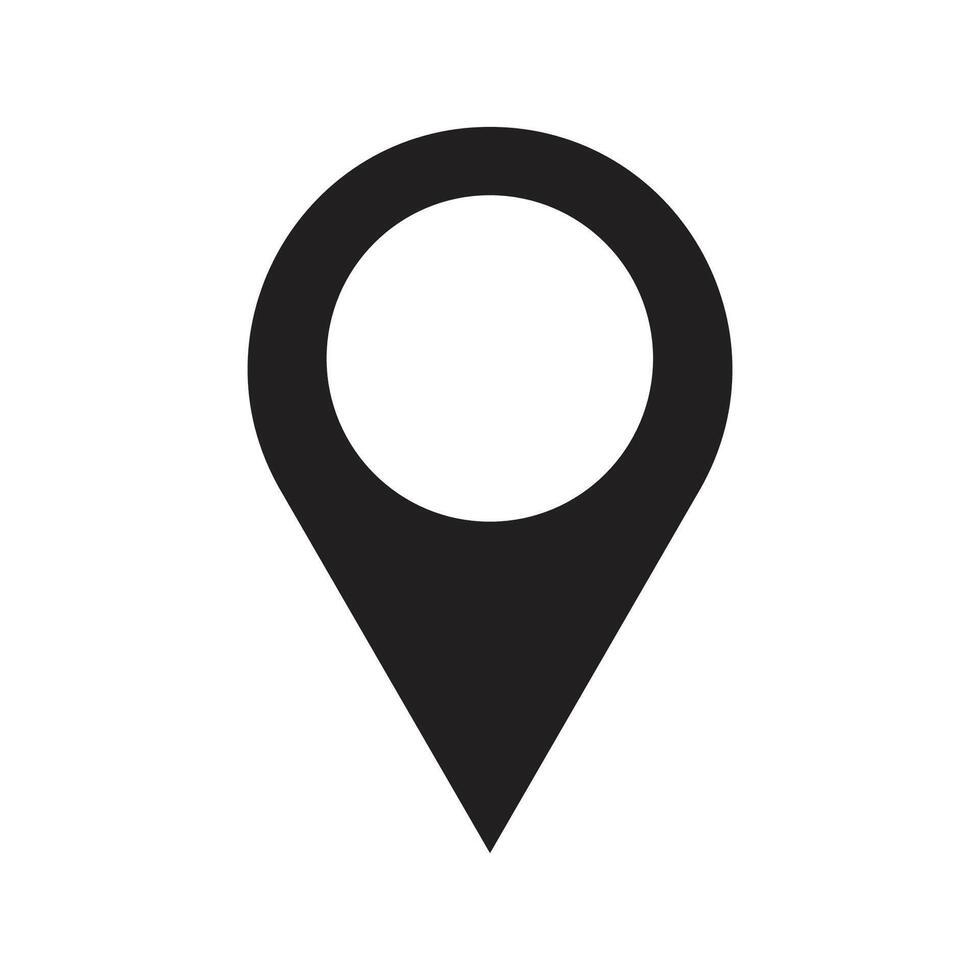 Location point icon Location pictogramdesign vector