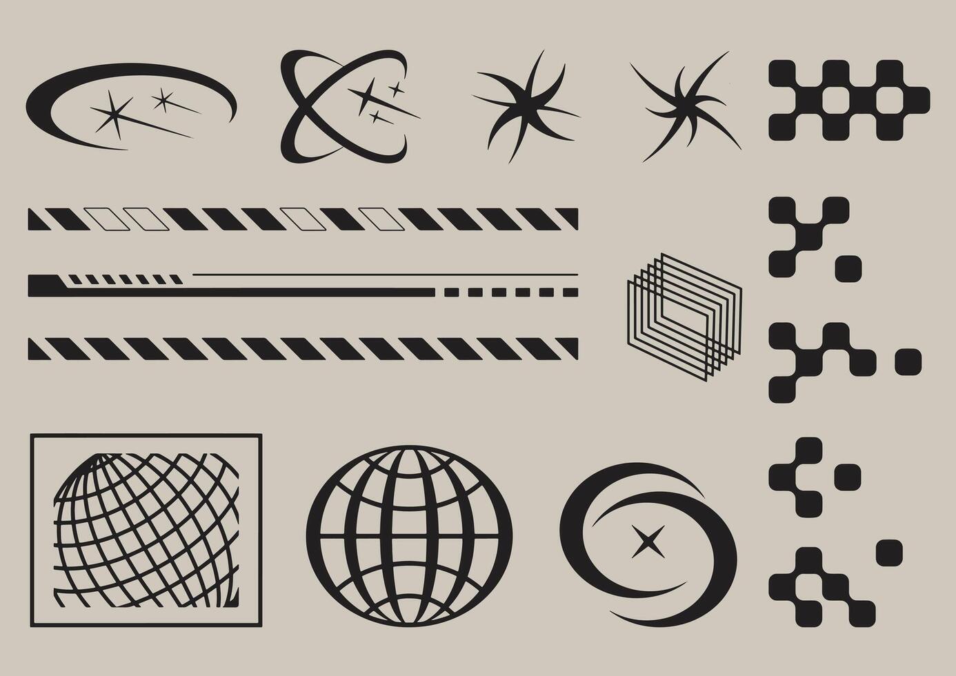 Abstract Y2k Element vector
