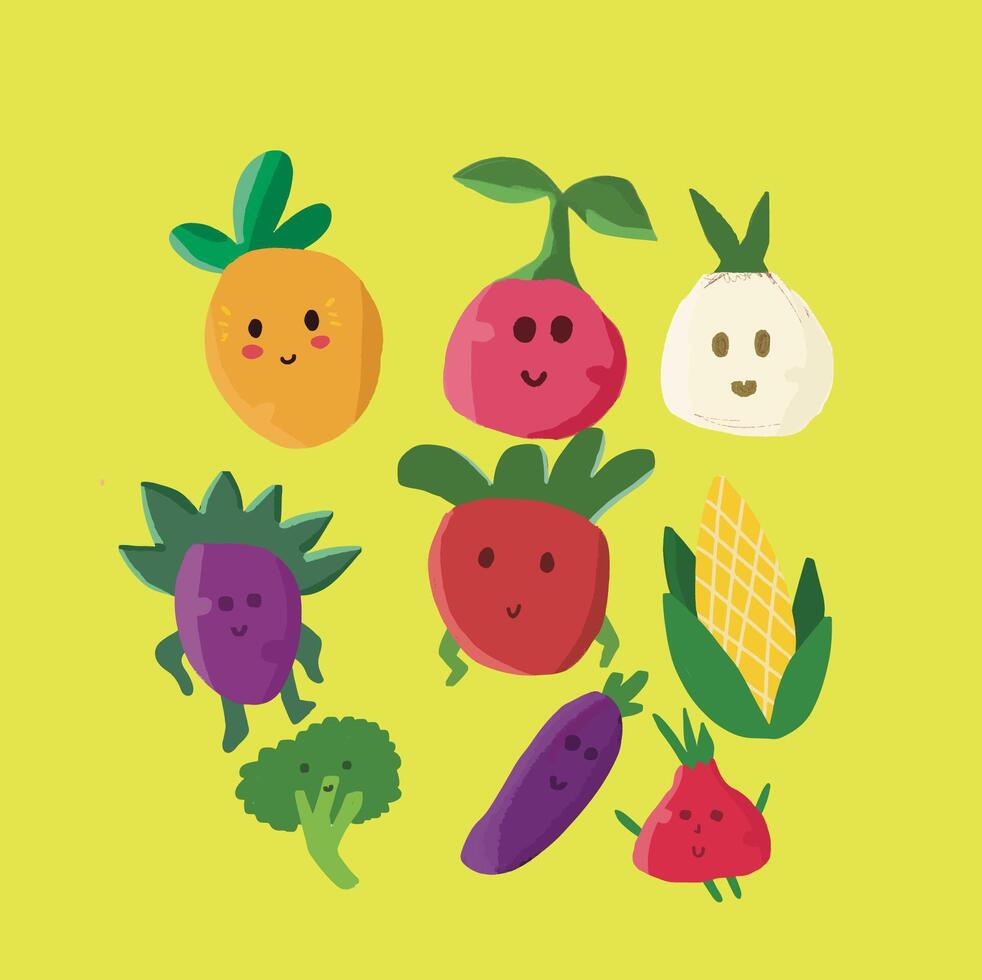 Trendy modern illustration, hand drawn, flat design vector