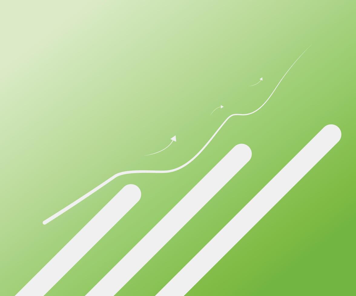 Growth arrow icon with colorful gradient background vector