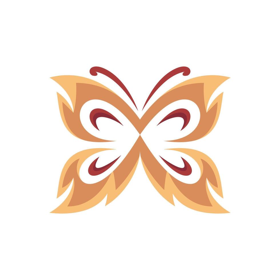 Butterfly Silhouette Design vector
