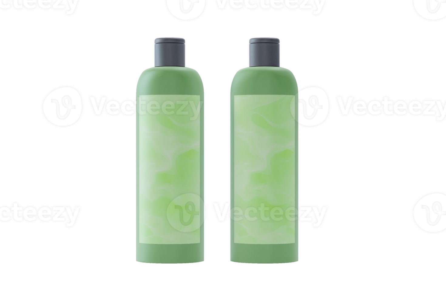 Shampoo bottle beauty product packaging mockup png