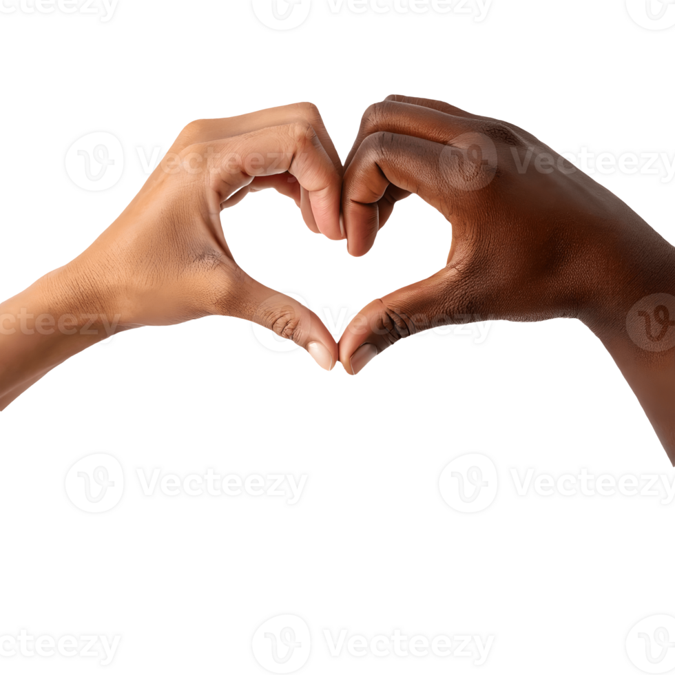 Unity Love Heart Hands Diversity Harmony Black Lives Matter Interracial Relationship Affectionate Gesture Friendship Togetherness Support Hope Transparent Background png
