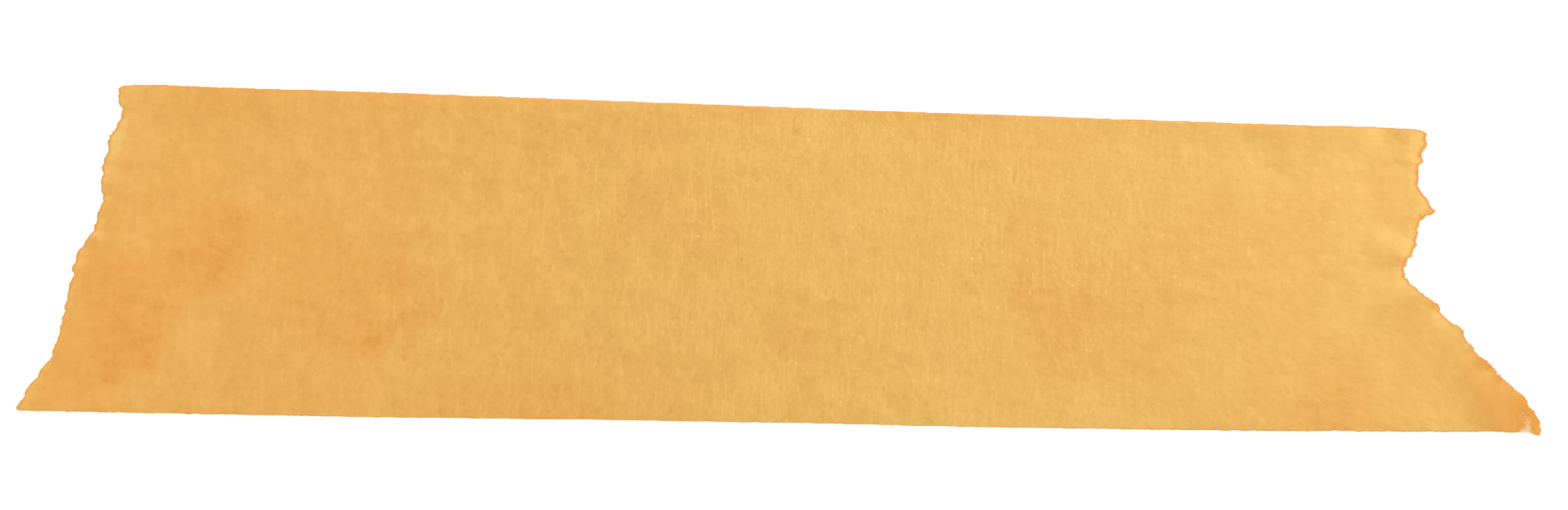 Brown Paper Tape with Natural Tear Effect for Aesthetic Note and Label Design png