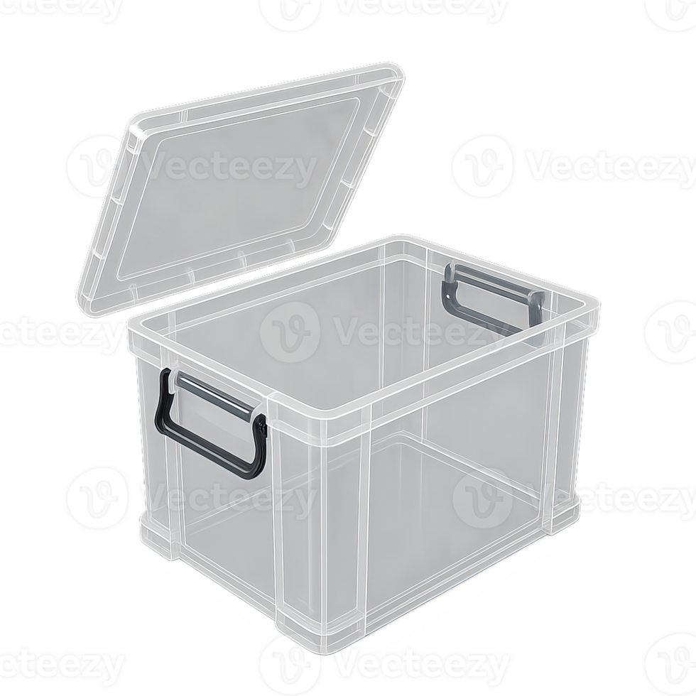 Simple 3D Modular Storage Box for Organizing and Home Use png
