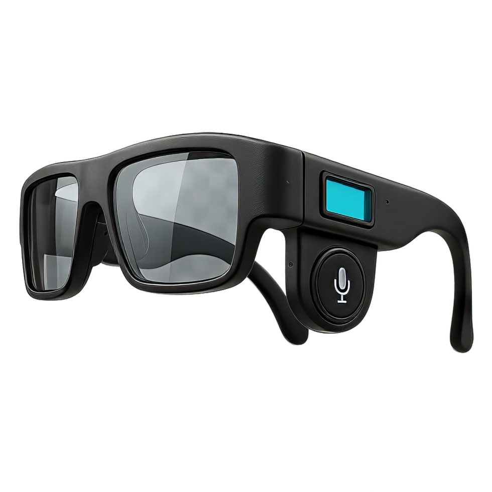 Stylish 3D Wearable Glasses for Augmented Reality Experience png