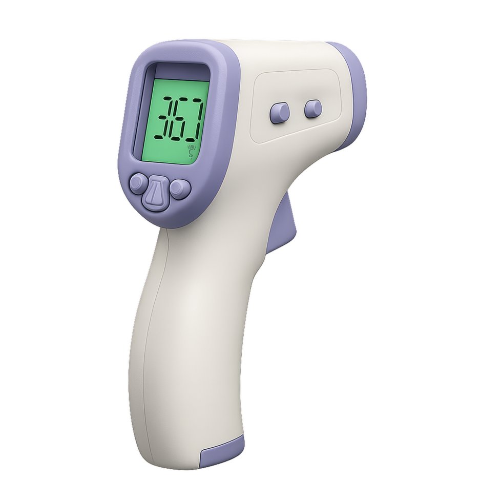 Simple Infrared Thermometer Design for Temperature Measurement Use png