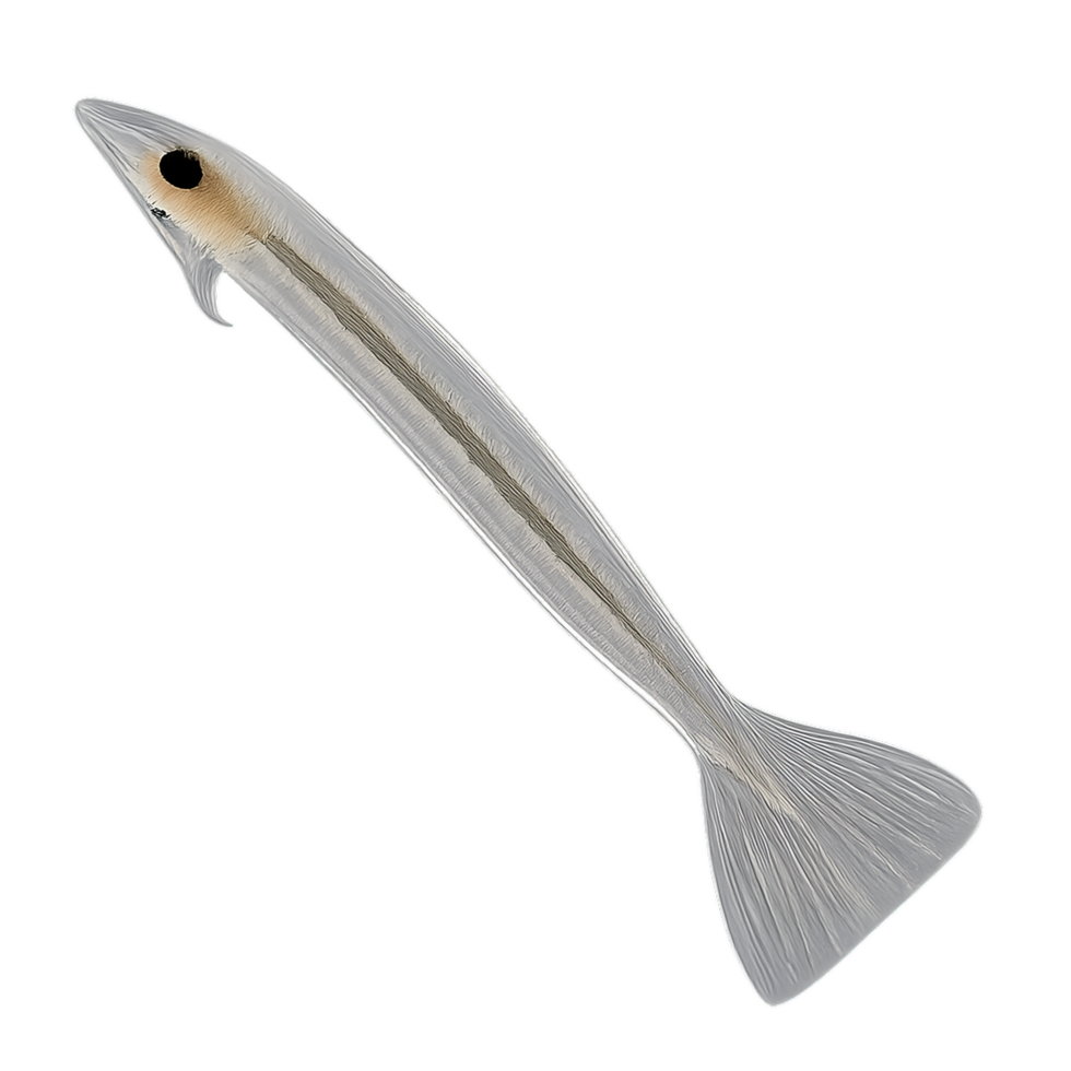 3D Arrow Worm Plankton Model for Scientific Visualization Use png