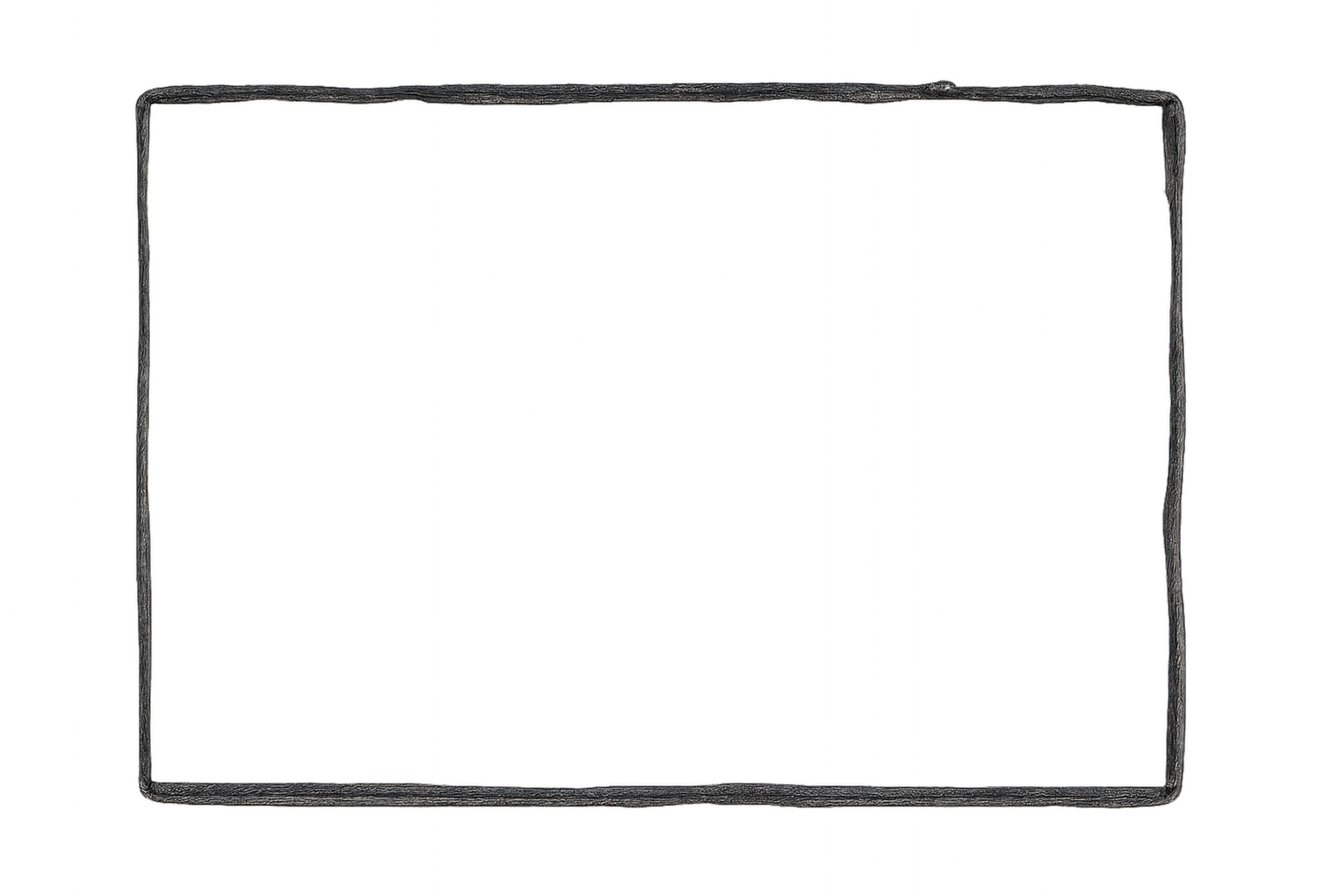 Simple Sketch Style Border for Creative Composition Projects png