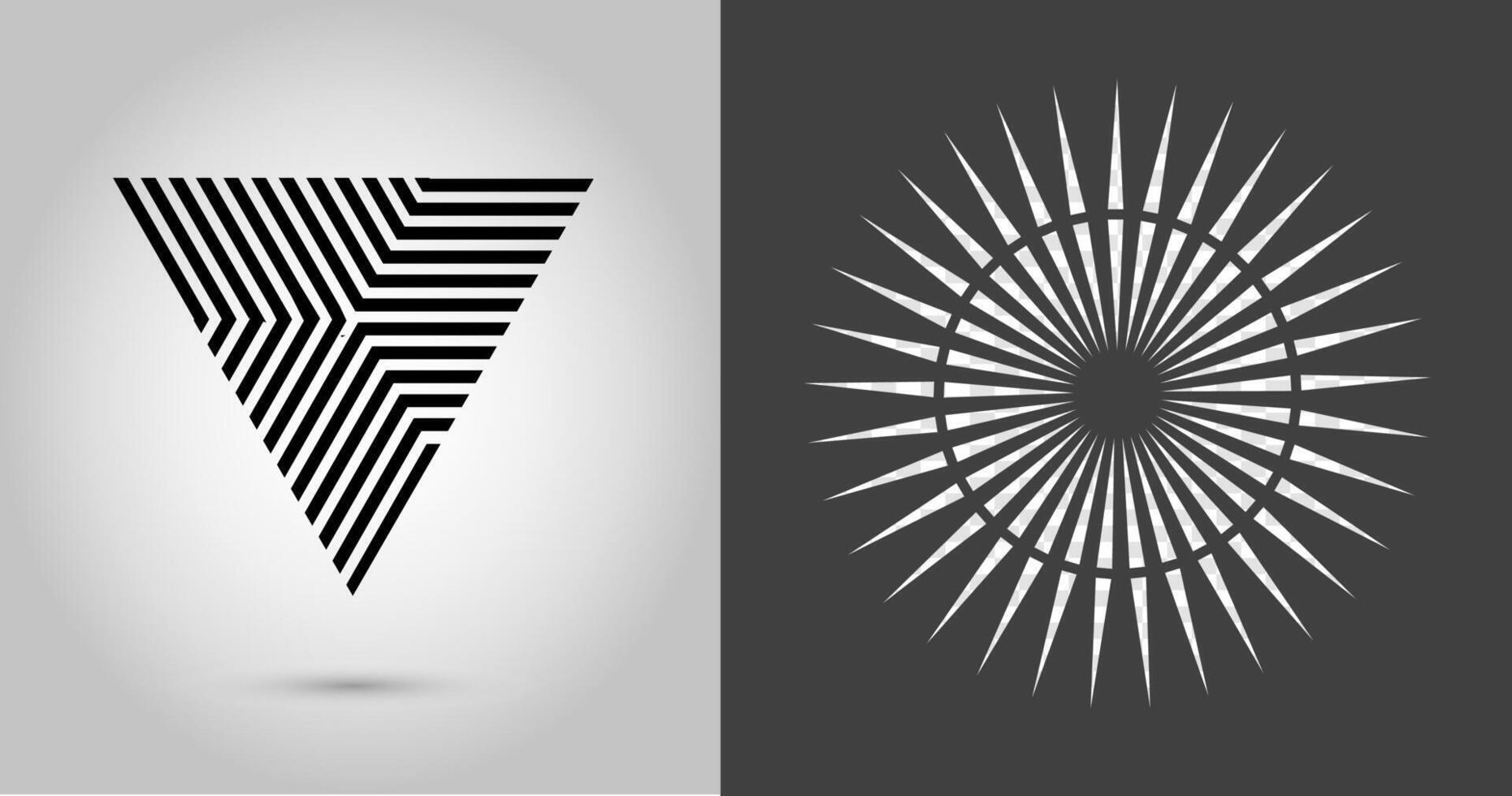 Hipster Triangle Background . poster with different elements. Modern Design Template with geometric shape in various forms.illustration. vector