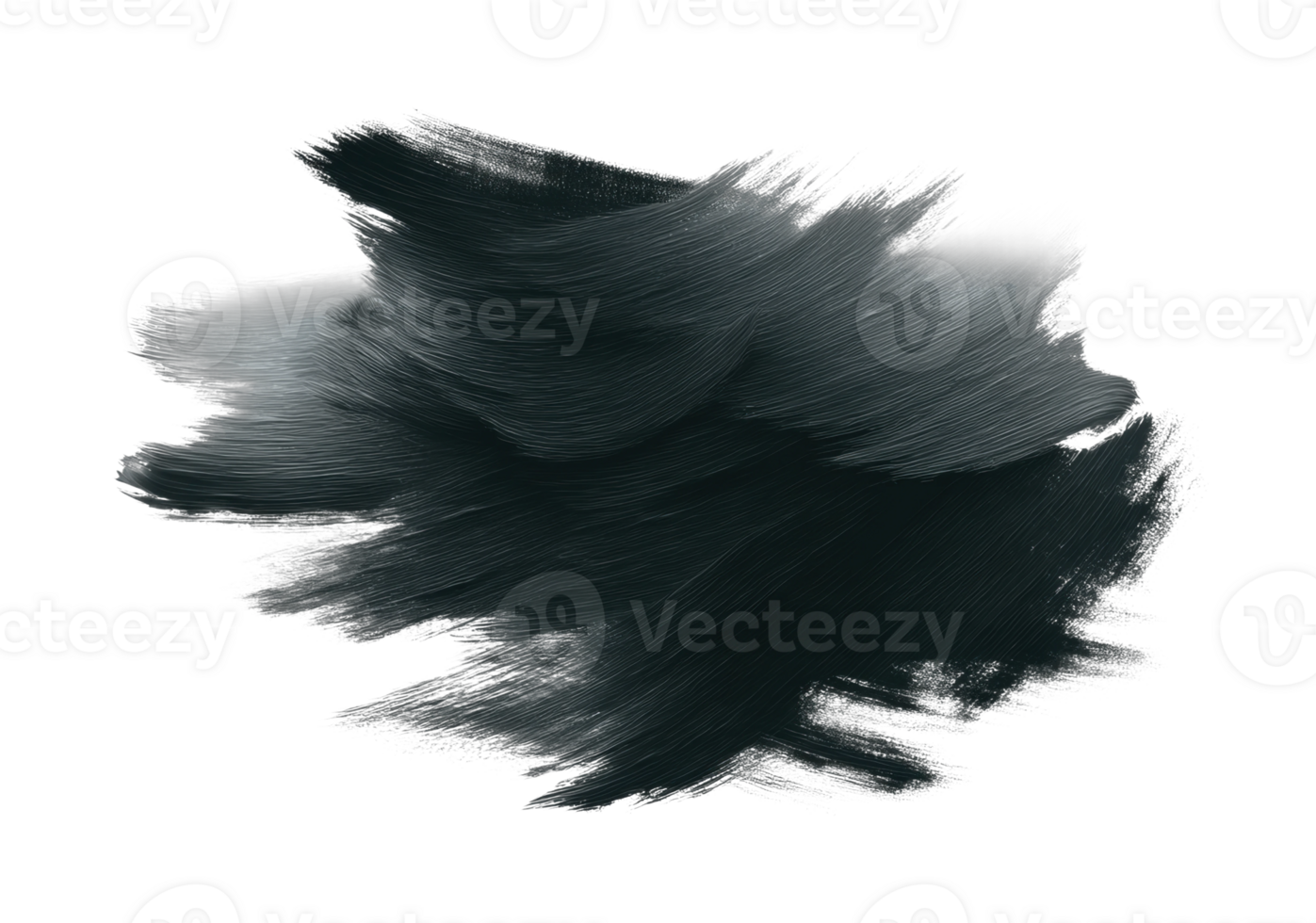 Abstract brushstroke art with dynamic textures and artistic flow png