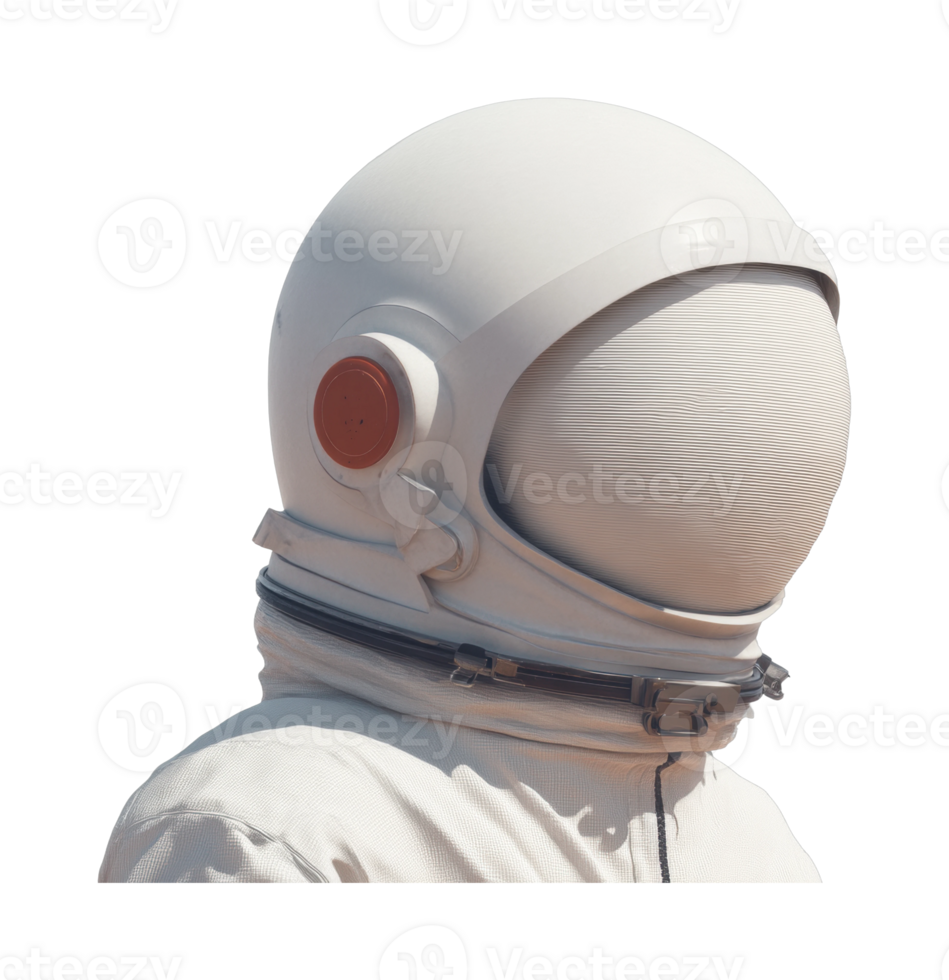 Astronaut suit with helmet on head png
