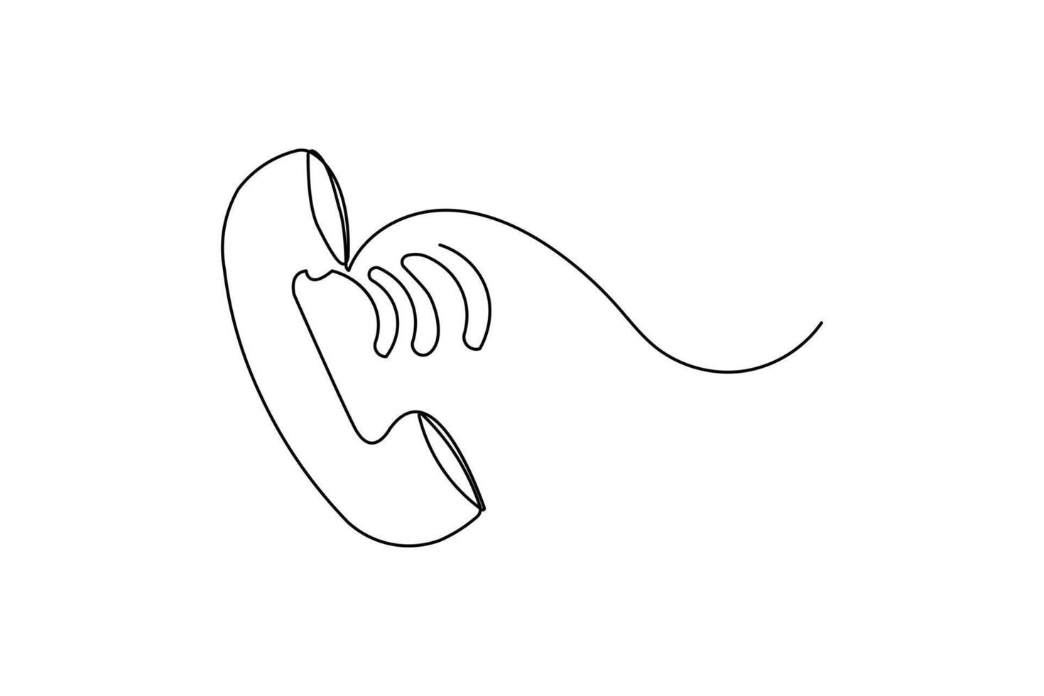 Smart phone icon outline style for digital mobile devices and internet application use vector