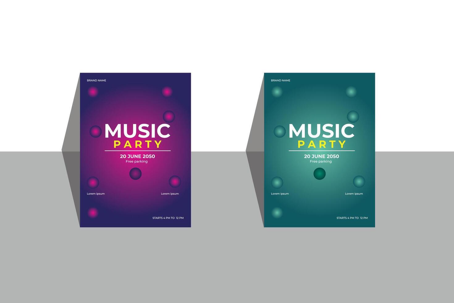 poster design template file vector
