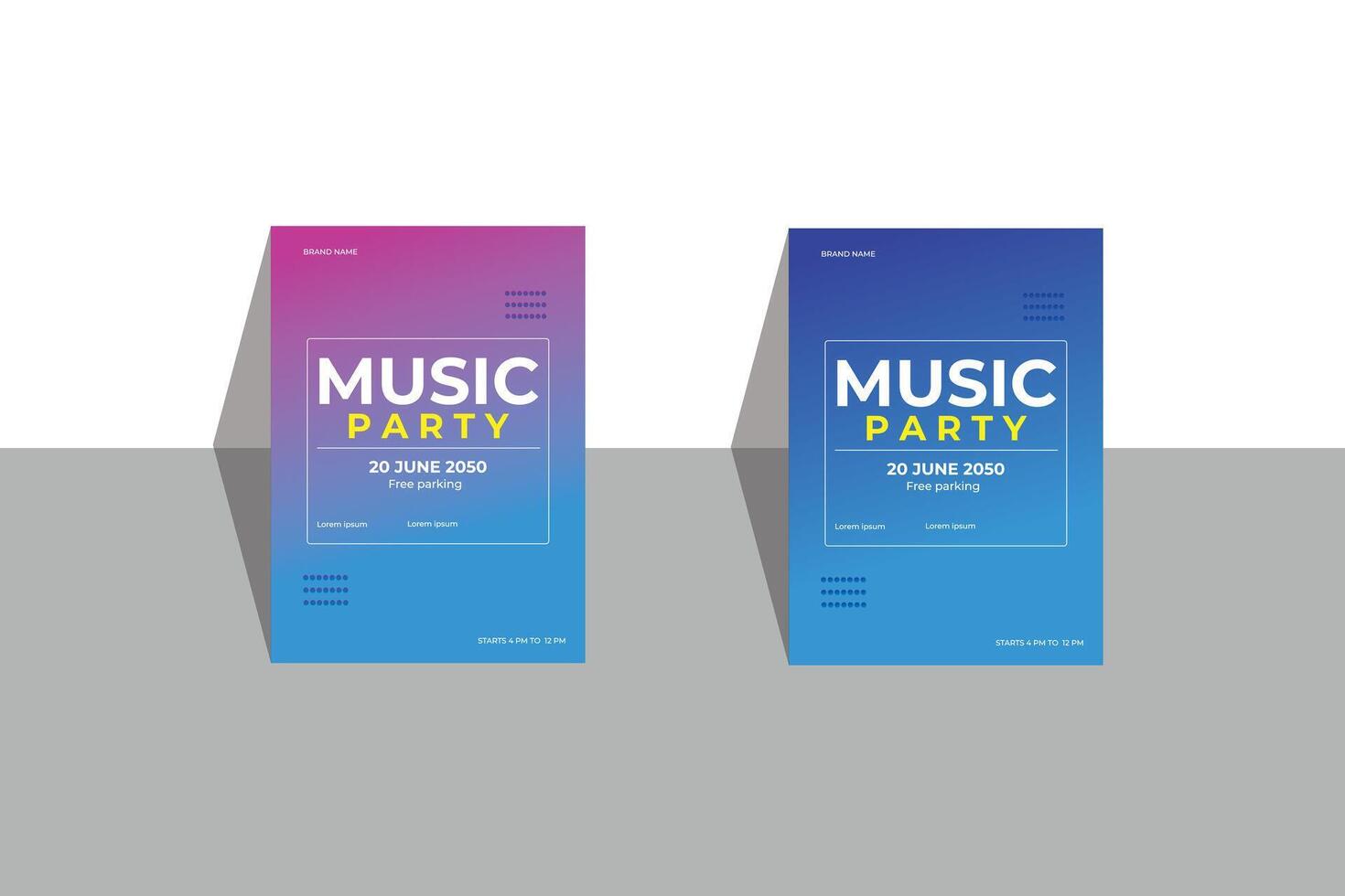 poster design template vector