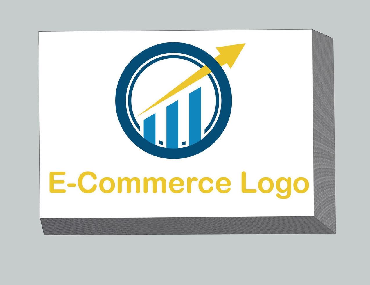 Simple Marketing Logo vector