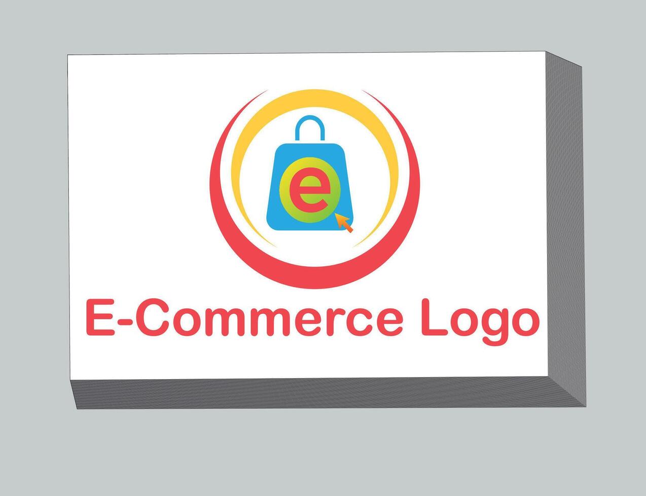 E-commerce logo 1 vector