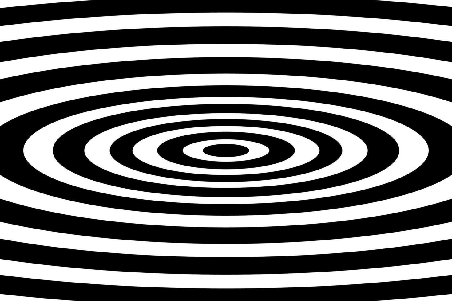 Design of concentric circles on a white background vector