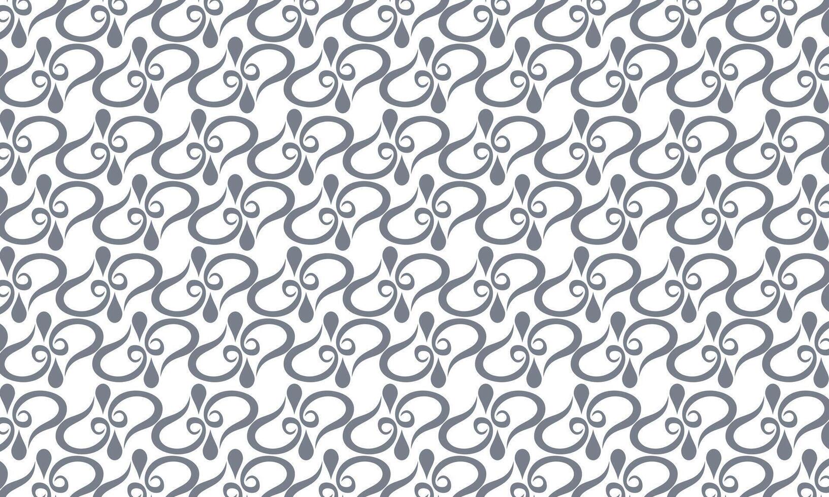 Soft Vintage Inspired Flourish Design Creating a Continuous Tileable Textile Print for Gentle Aesthetics vector