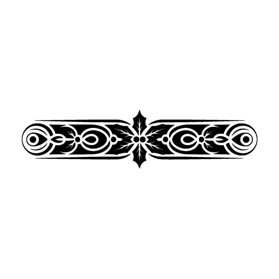 Elegant Minimalist Christmas Holly Border On White vector