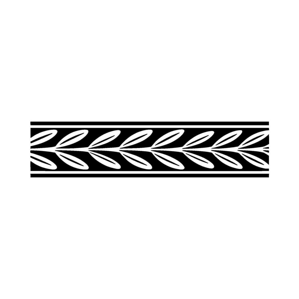 Laurel Wreath Border on Gradient Background vector