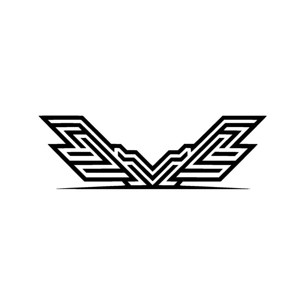 Geometric -Shape Emblem, Modern Abstract vector