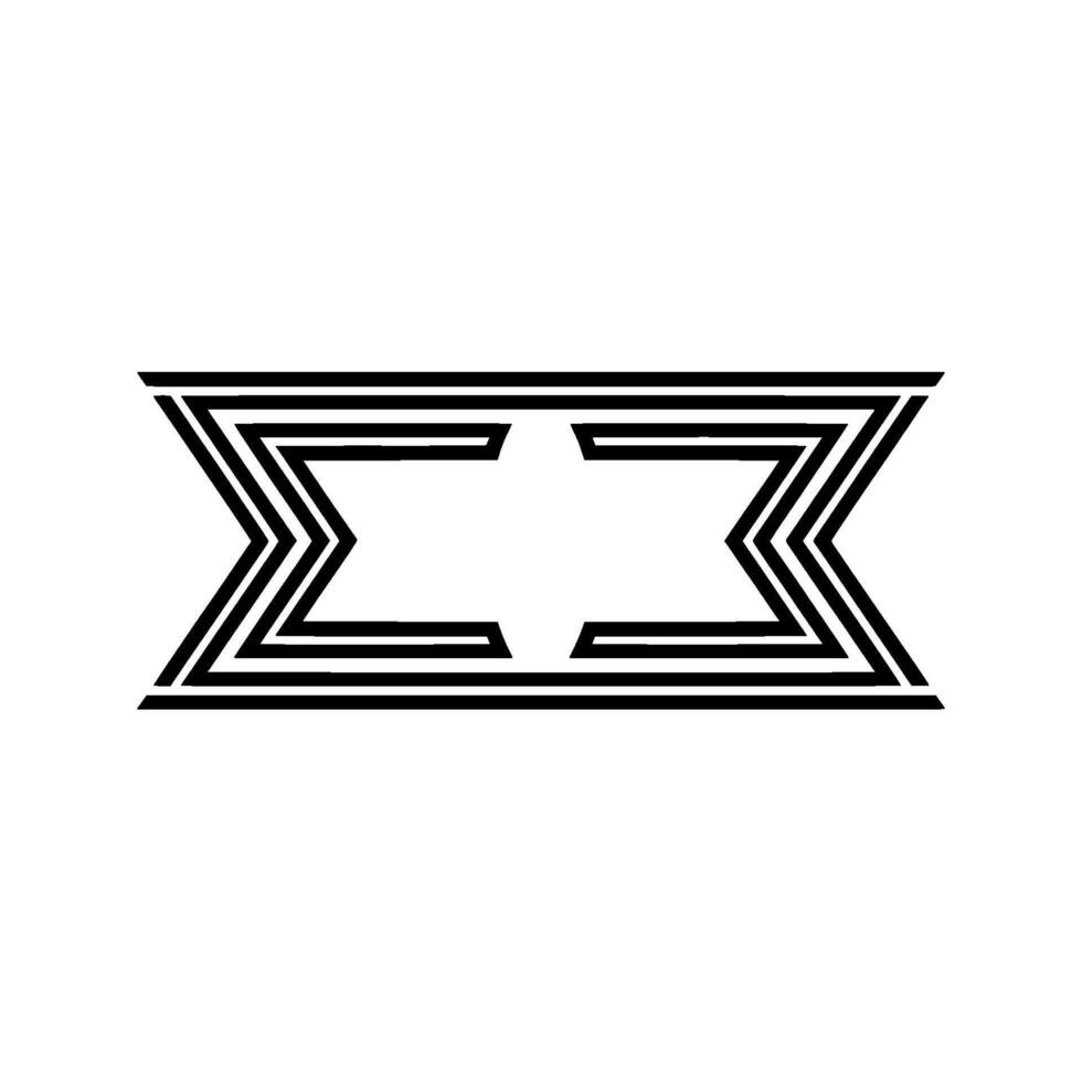 Geometric Sigma Symbol, Minimalist vector