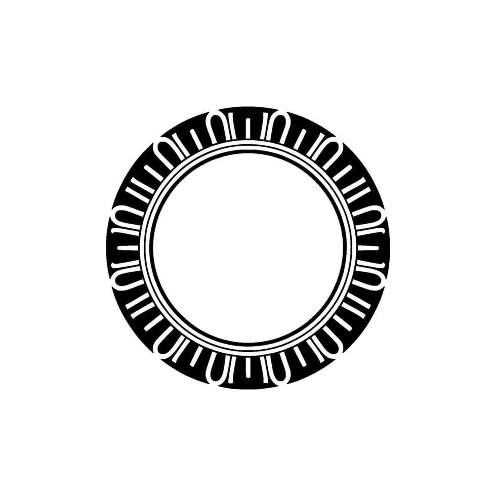 Geometric Deco Ring, Minimalist Element vector