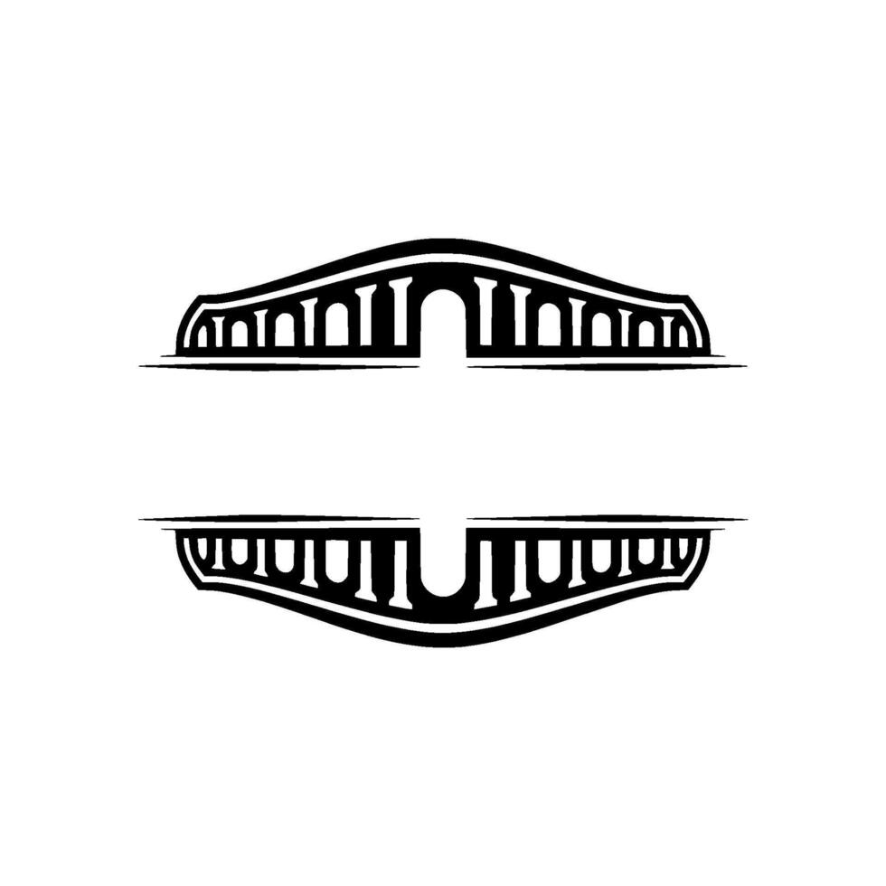 Geometric Emblem, Minimalist, Modern Abstract vector