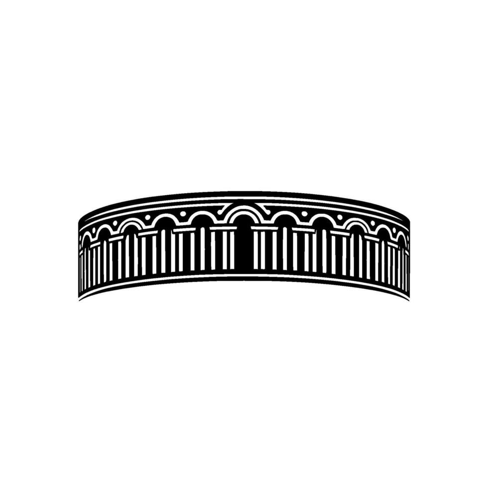 Ornate Archway, Vintage, Elegant Border vector