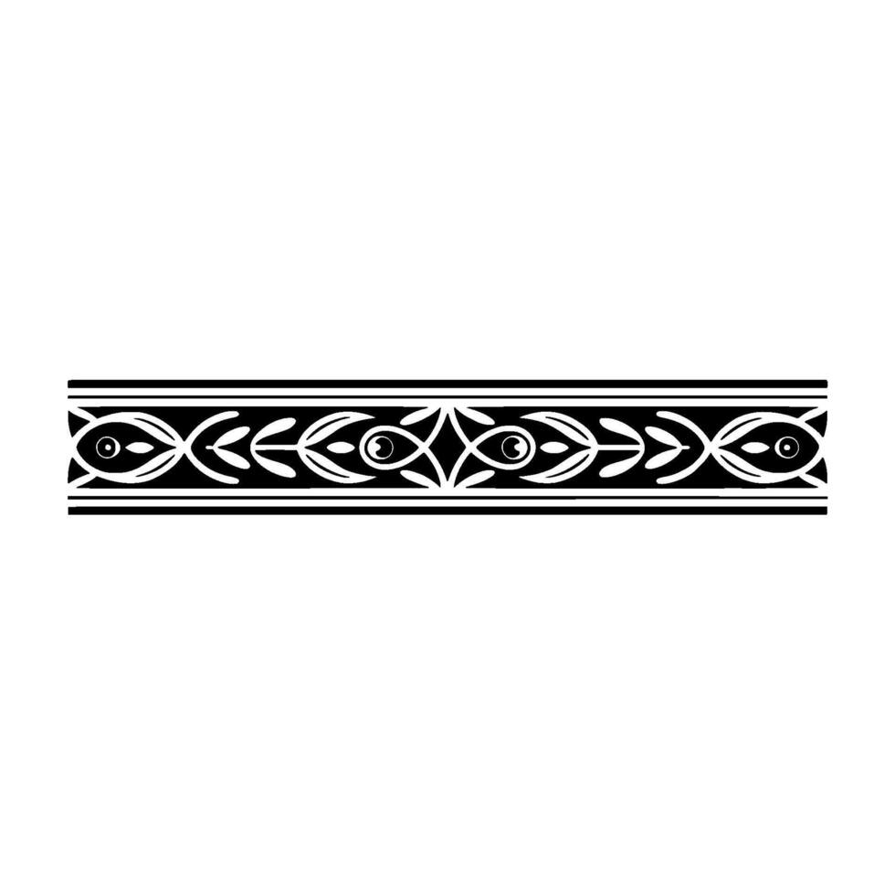 Intricate Celtic Border, Vintage Ornamentation, Ornament vector